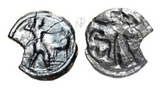 ITALIA antica-Caulonia (Bruttium-Calabria) Nomos-Apollo