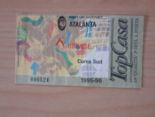 Biglietto 8a giornata Campionato 1995/96: Atalanta-Udinese 0-0 del 29/10/1995