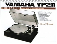 Yamaha YP211 Giradischi
