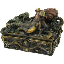 Steampunk Octopus Scatola