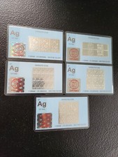 1 grammo francobolli argento