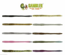 Gambler Webo 5'' SPECIALE FINESSE WACKY RIG SPIOMBATO MADE IN USA 25PZ