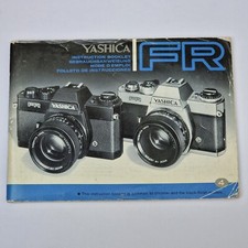 Yashica FR Camera Manuale