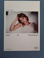 Lost in Translation R2023 Giappone B5 poster volantino chirashi Sofia Coppola quasi nuovo