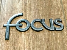 FORD FOCUS LOGO SIGLA EMBLEMA FREGIO STEMMA SCRITTA TARGHETTA BADGE PLACCA TARGA