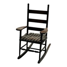 Sedia a dondolo vintage in