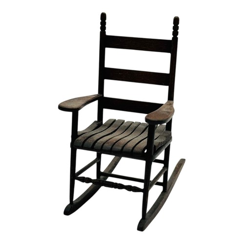 Sedia dondolo vintage - sedia,