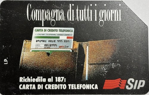 Carta telefonica sip lire - telefonica,