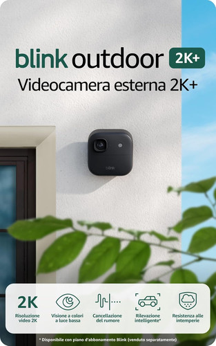 Videocamera esterna - videocamera, 2k+