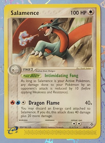 Salamence dragon rare - ex,