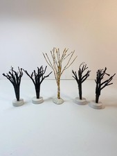 Set 5 alberi a ramo nudo per