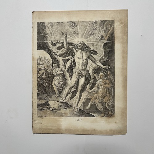Stampa antica resurrezione - stampa,