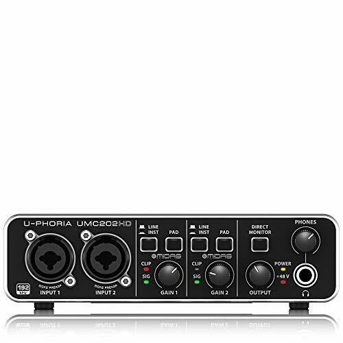 Behringer phoria umc202hd - behringer,