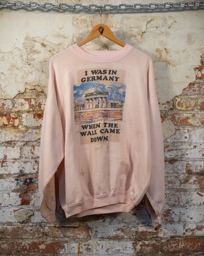Felpa rosa pastello vintage