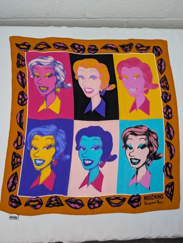 Sciarpa seta vintage - , moschino