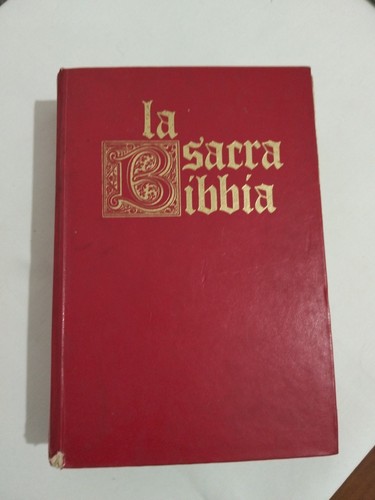 Sacra bibbia edizioni - la,