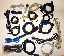 Lotto cavi telefonici-stampanti-alimentazione-video, ecc