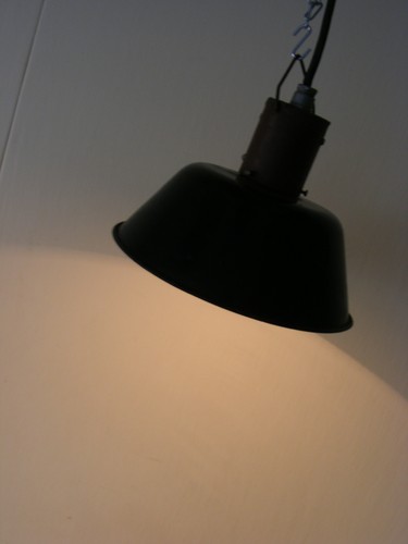 Vecchio smalto lampada art - smalto,