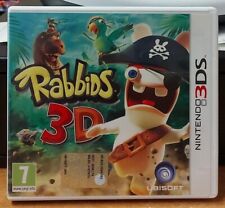 RABBIDS 3D NINTENDO 3DS EDIZIONE ITALIANA COMPLETO CONSEGNA 24/48H CON BRT