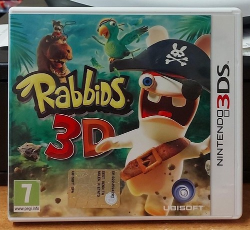 Rabbids nintendo 3ds - 3d,