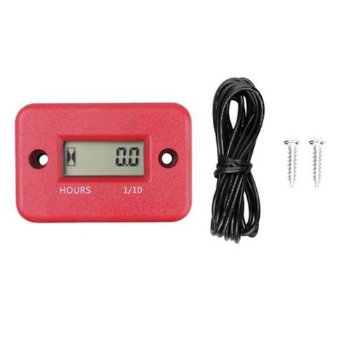 Misuratore ore rosso - misuratore,