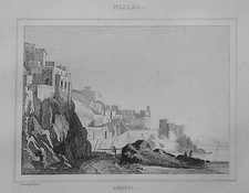 1834.Stampa/Acciaio=AMALFI