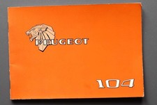 1978 Peugeot 104 Manual