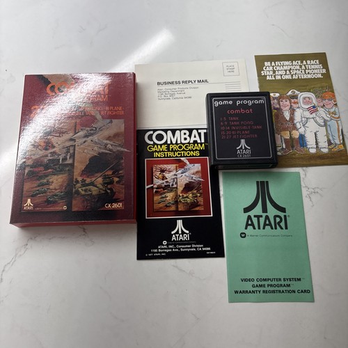 Combat for atari 2600 nel - atari, 1977