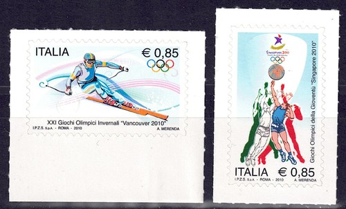 Italia 2010 olimpiadi mnh - italia, mnh**