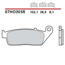 Brembo kit pastiglie freno - pastiglie,