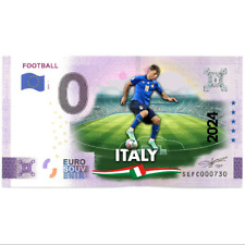 0€ ZERO EURO SOUVENIR - ITALIA - EUROPEI DI CALCIO