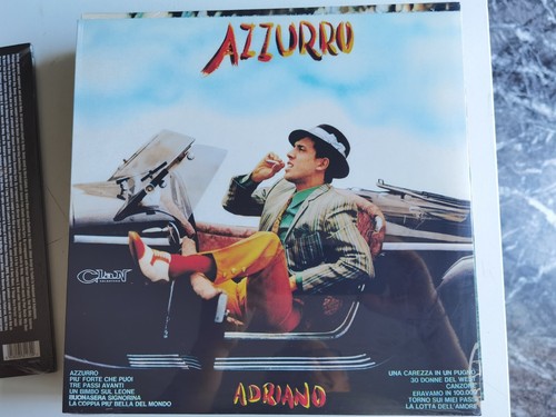 Adriano celentano azzurro una - adriano,