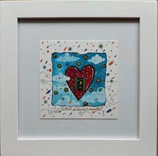 Opera incorniciata: ...e tutto divenne segreto Andrea Agostini SERIGRAFIA 16x16