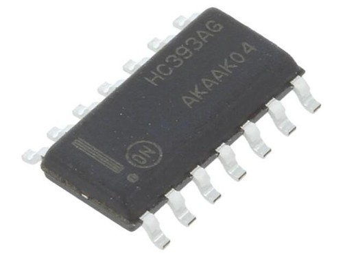 Mc74hc393adg digitale - 2x, ic: