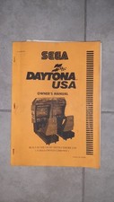 Manuale  Videogiochi SEGA "Daytona usa" 