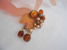 Spilla con lavorazone a mano Vintage anni 50/60