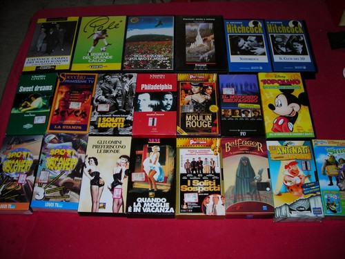 Lotto stock vhs - stock,