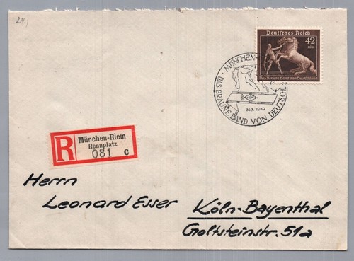 Lettera tedesca reich - tedesca, n