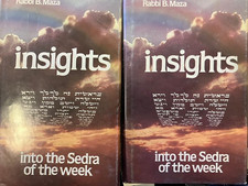 Approfondimenti nella Sedra della settimana - Rabbi Bernard Maza set di 2 volumi