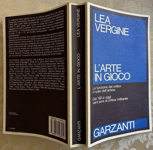 Vergine lea arte - l'arte, in