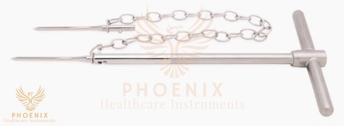 Charnley pin retrattore - pin,