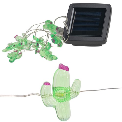 Solare luci cactus led - solare,