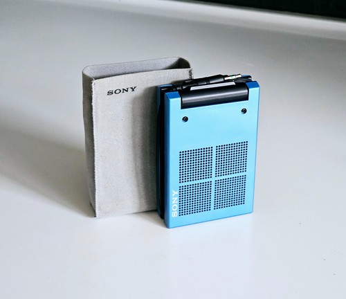 Altoparlanti sony wm20 blu - sony,