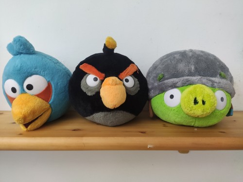 Set peluches angry birds - set,