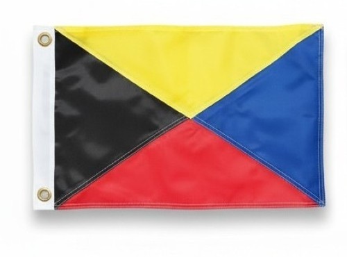 Nuova bandiera zulu - zulu, 'z'