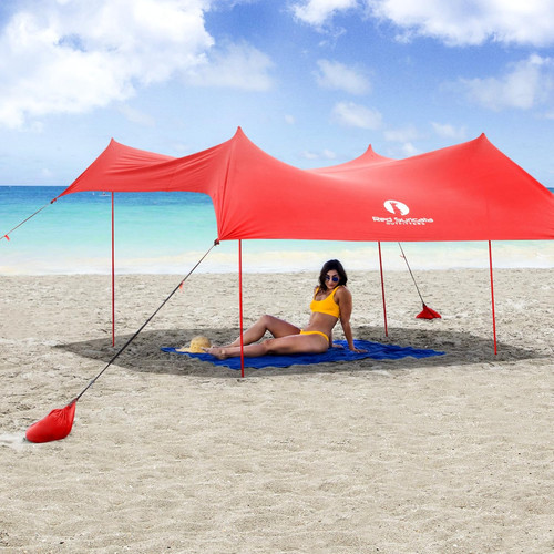 Tenda parasole spiaggia - parasole,
