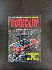 Fumetto albetto DIABOLIK NUOVO COLPO ALLA LAND ROVER