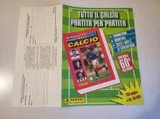 Cedola album figurine Calciatori 2000/2001 Panini, ORIGINALE, NEW ( LEGGI )