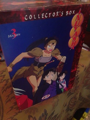 Dvd box inuyasha season - inuyasha,