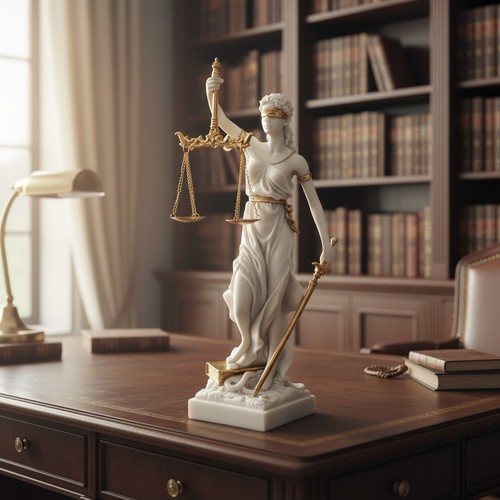 Statua giustizia cieca - , themis